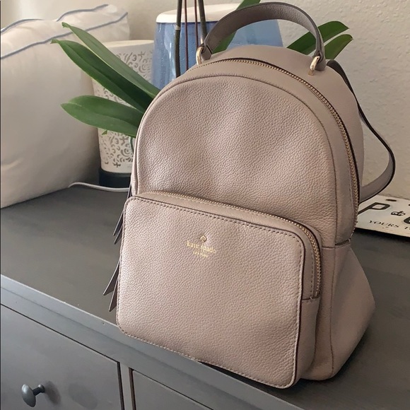 Taupe backpack purse Clearance